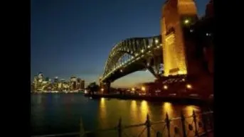 Bridge at night