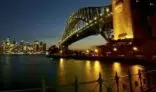 Bridge at night