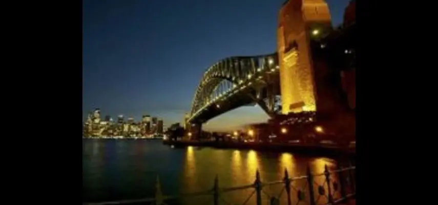 Bridge at night