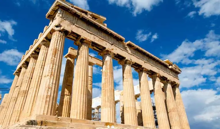 low angle photo of parthenon during daytime