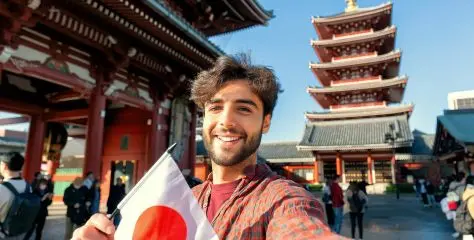 boy in Japan