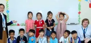 Teacher in Cambodia 