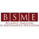Budapest Semesters in Mathematics Education logo