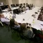 New York University Faculty Students in Classroom