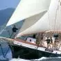 Ocean Star underway in the British Virgin Islands