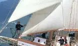 Ocean Star underway in the British Virgin Islands