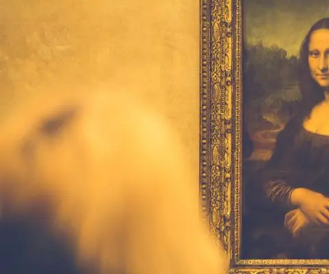 Mona Lisa in the Louvre