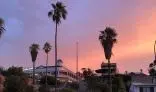 Sunset over Fremantle, Western Australia.