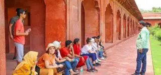 volunteers in India