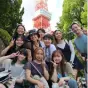With Japanese Friends